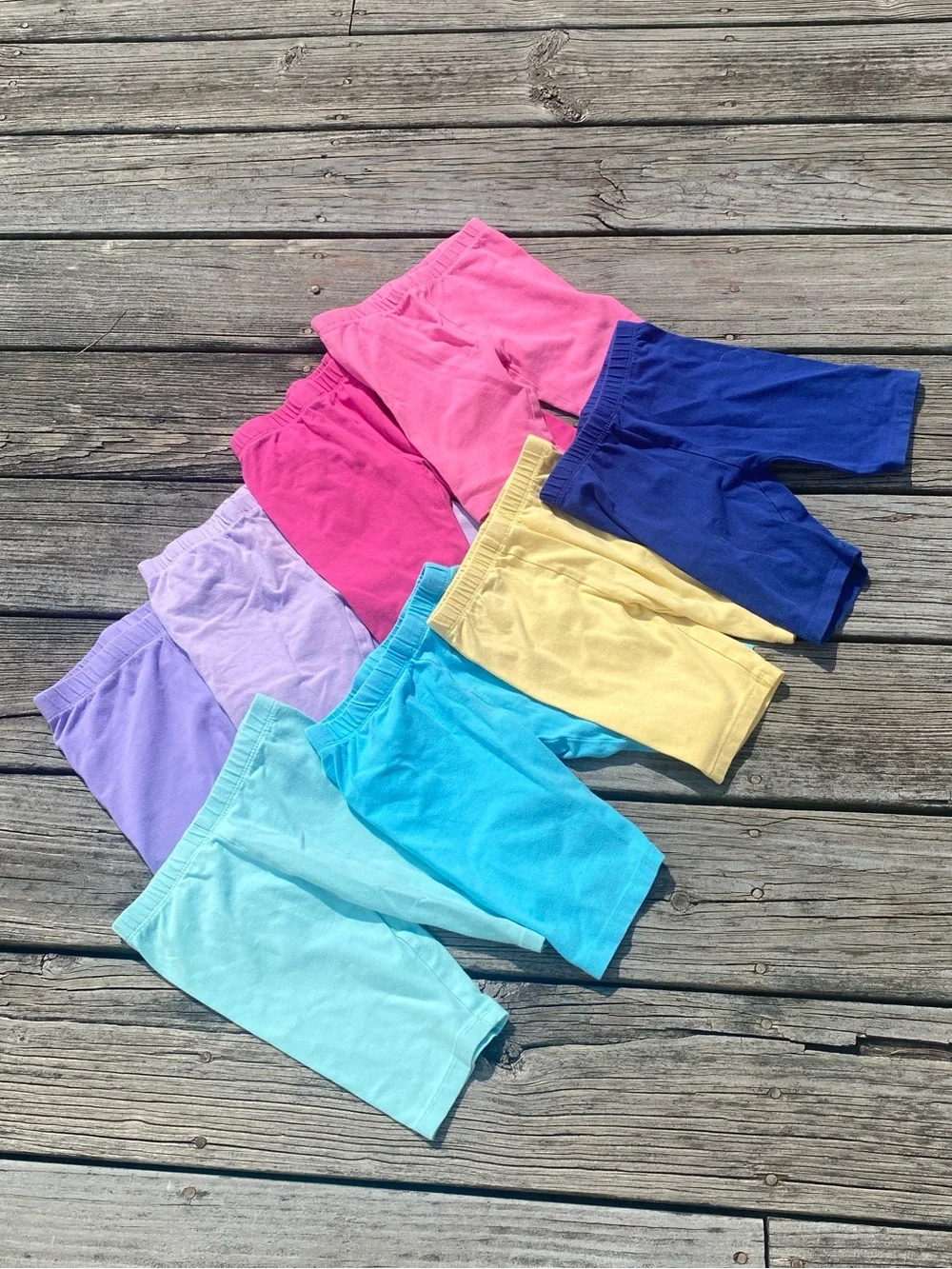 Children’s Place Girls Colorful Stretch Bike Shorts